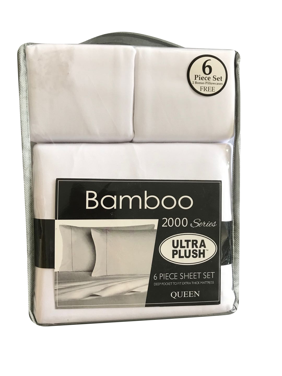 100% Polyester Solid 6pc Sheet Sets