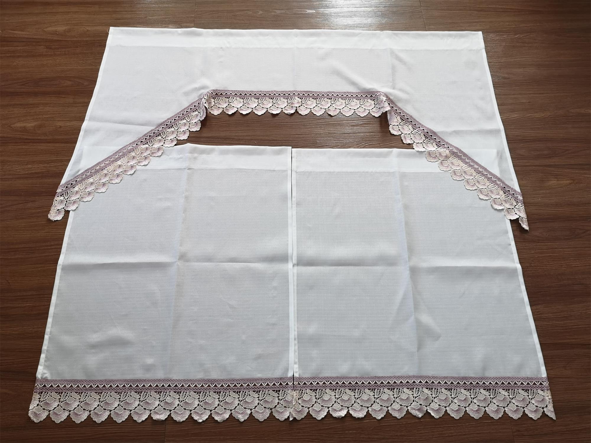 lace kitchen curtain from manufacturer in China