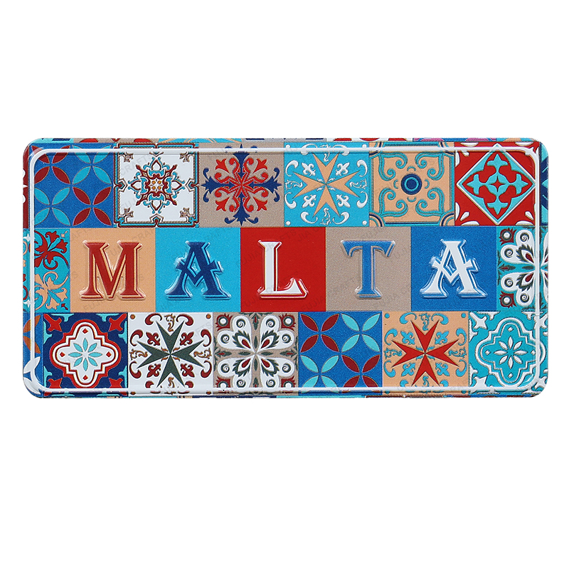 Factory price Custom Souvenir Home Decor Promotion Design Printed 3d embossed Aluminum TIN Metal Fridge Magnet