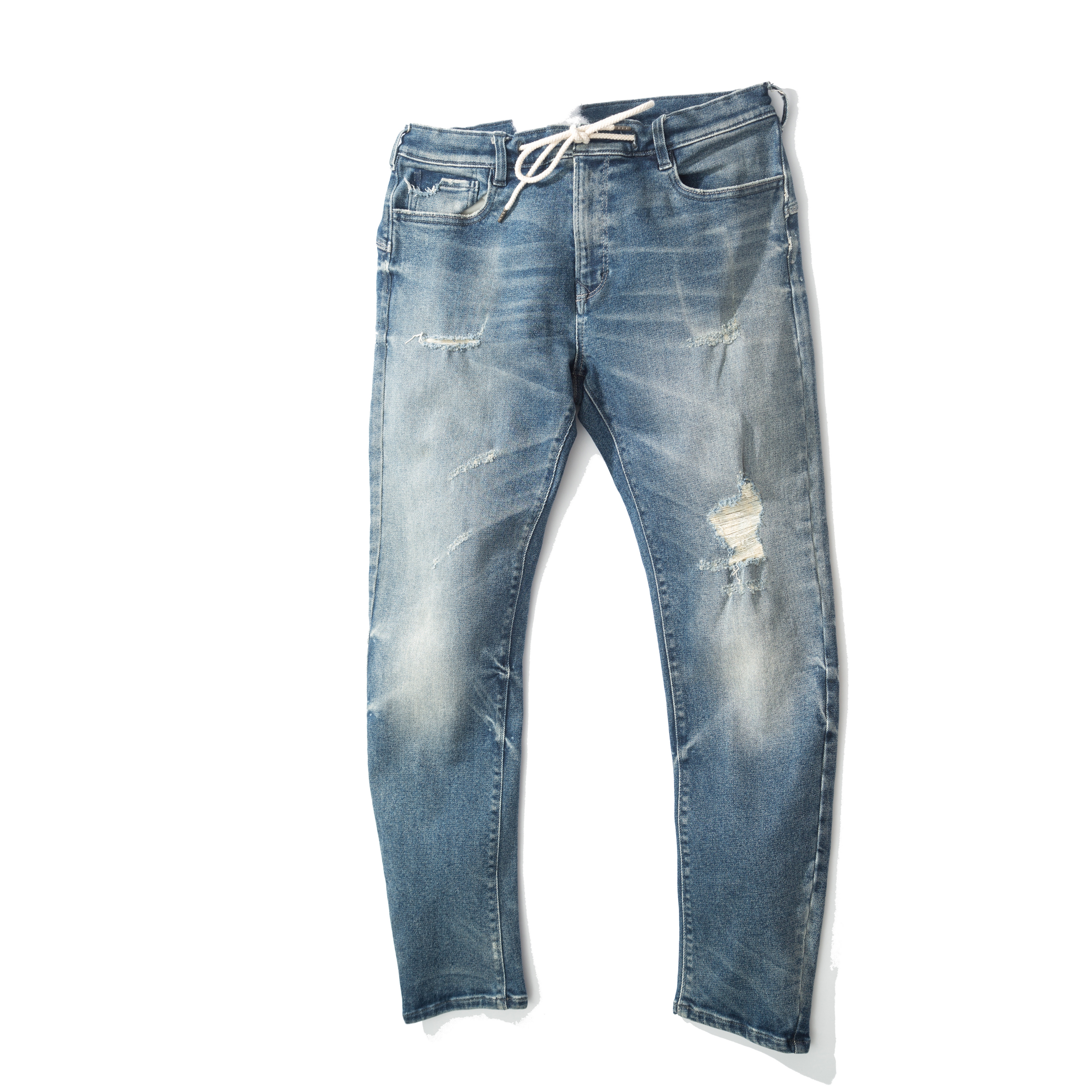 #Super Soft Elastic Denim Fabric With Slub