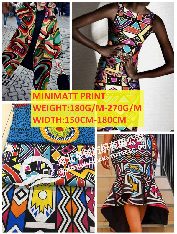 Minimatt Print Garment Design / Mini Matt Print