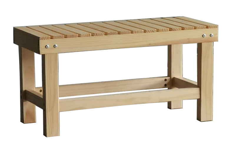 Wooden Stool In Shoes