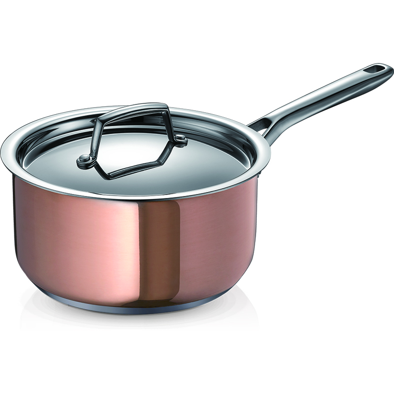 ASD Delicious 3-layer Copper Stainless Steel Saucepan
