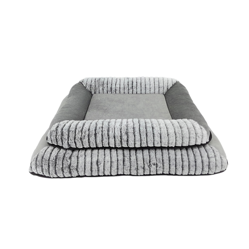 2020 new grey thick Plush cat and dog pet pad