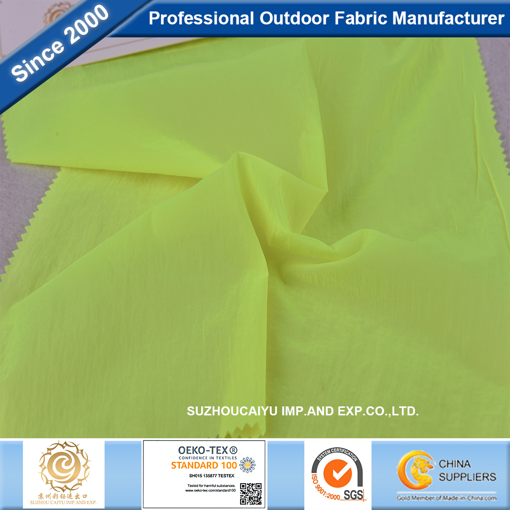 Nylon 15D Crinkle Sun protective Fabric