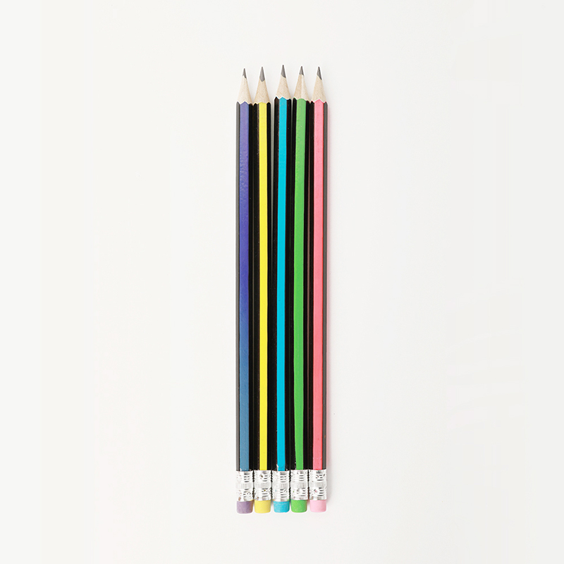 Draw a pencil with a leather head