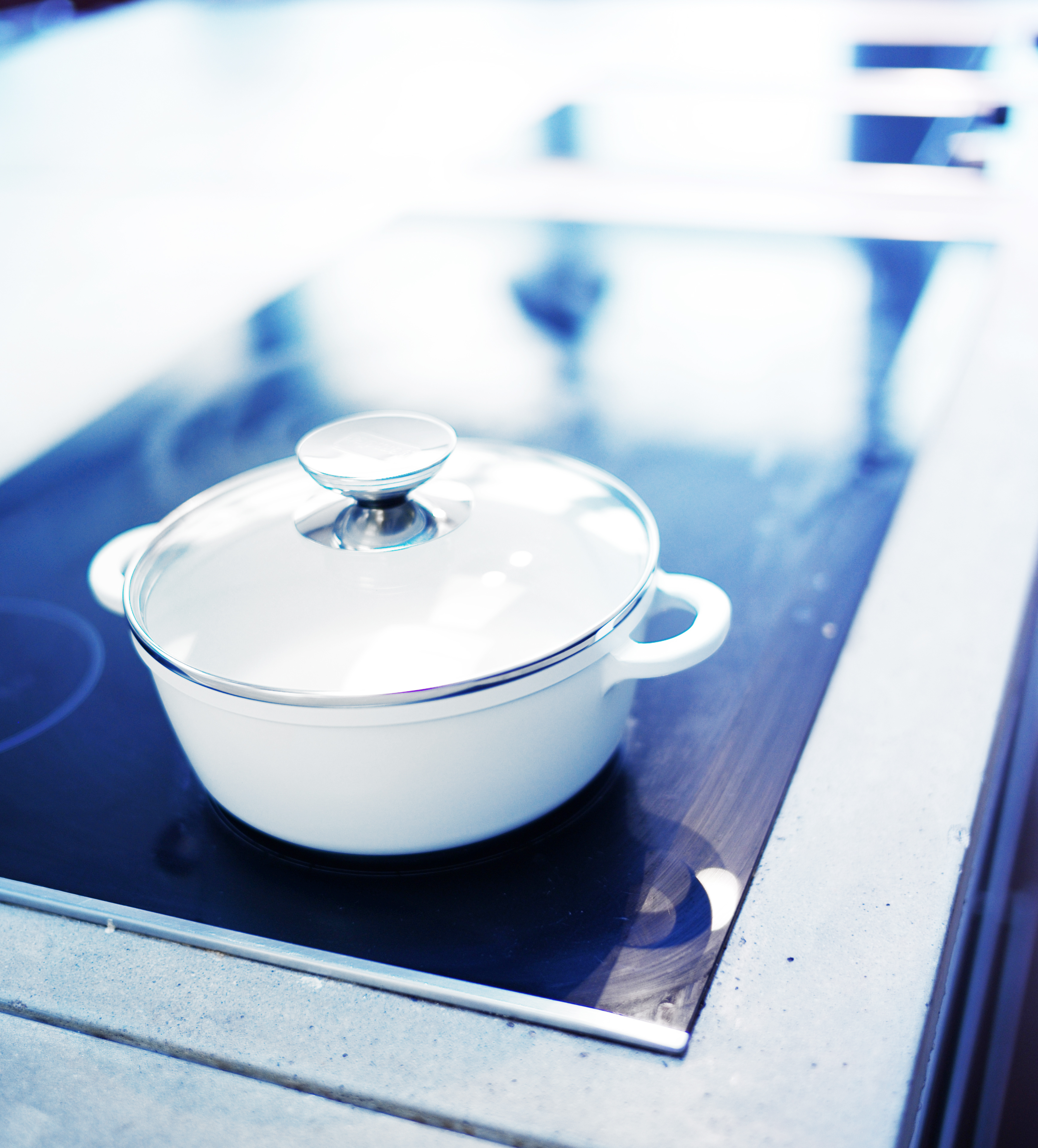 Berndes Cooking pot with glass lid and thermo grips