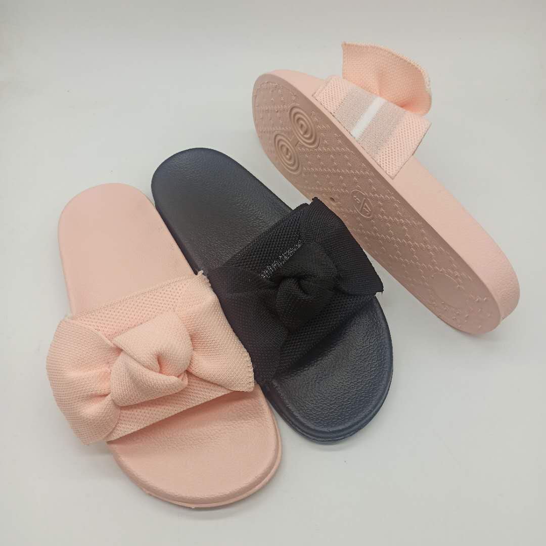 Knitted Bowknot Slipper For Women
