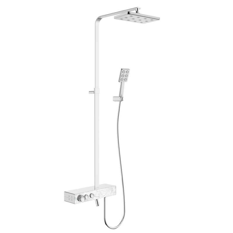 Button switch 3-functions shower column set SD4404A