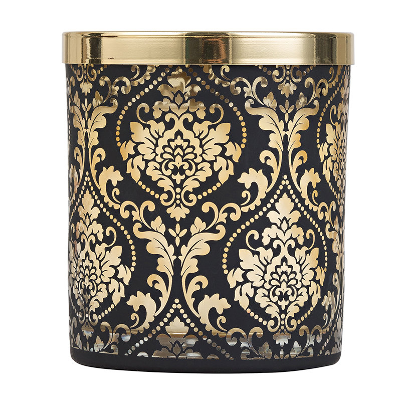glass candle