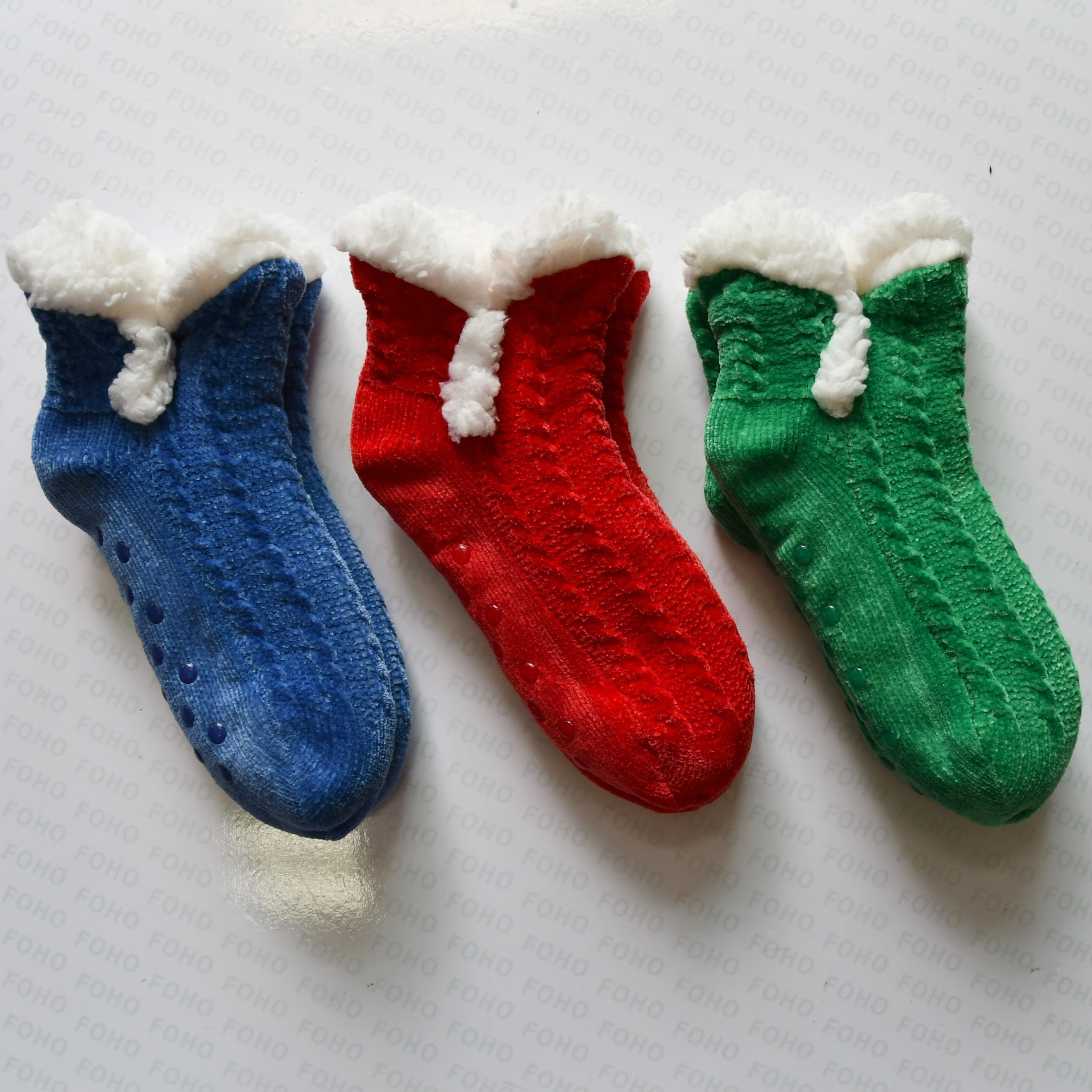 Ladies' winter indoor socks