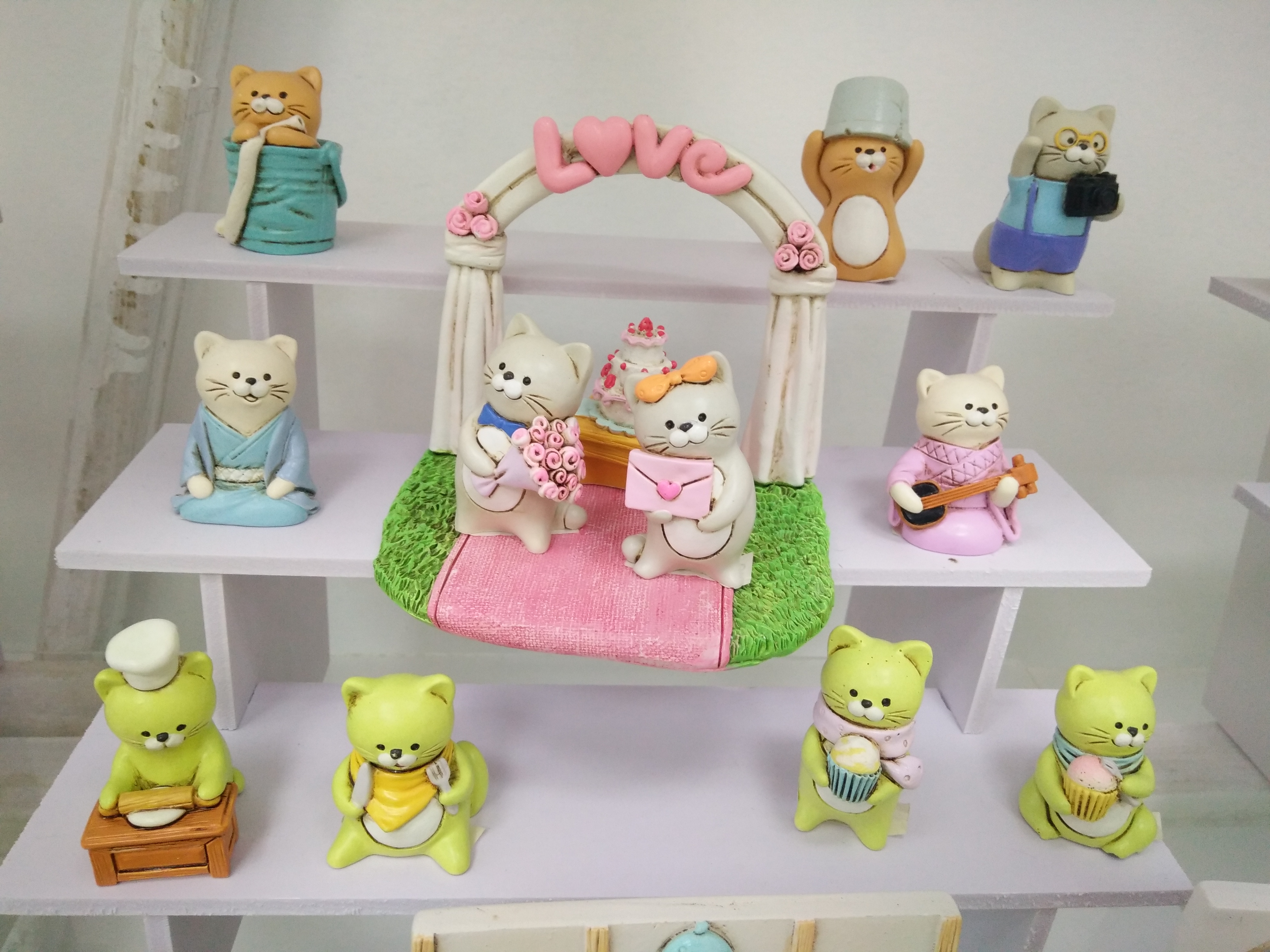Resin decoration, key chain - animal