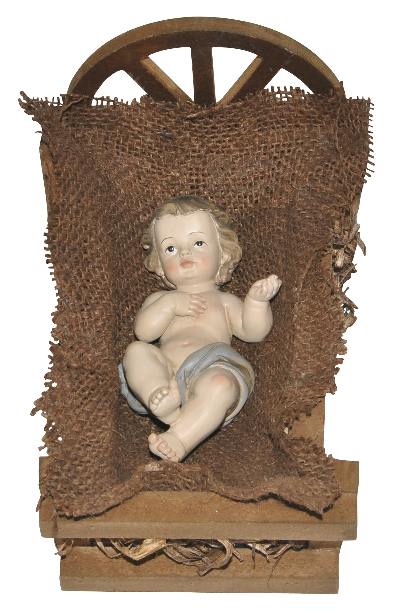 Baby Jesus in crib
