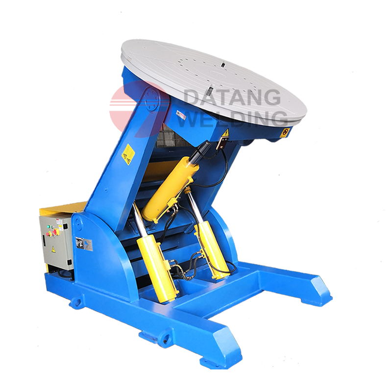 Hydraulic welding positioner