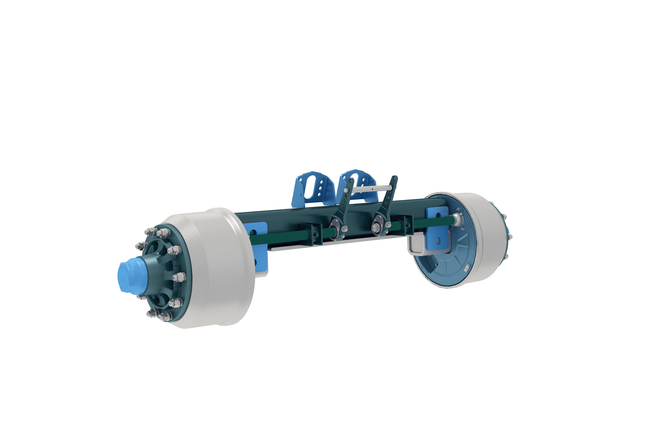stepped axle