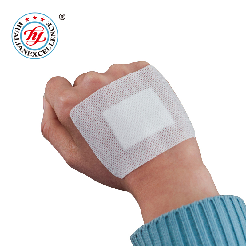 Disposable non-woven fabric medical adhesive wound care dressing supplies