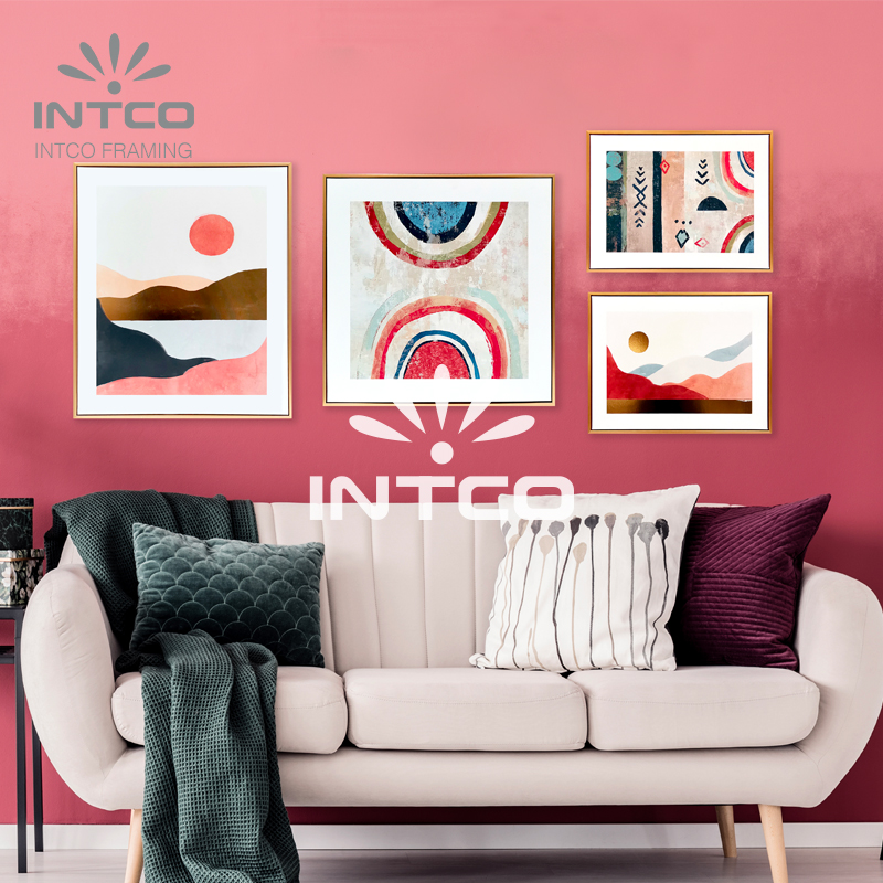 Framed Art-Abstract Landscape