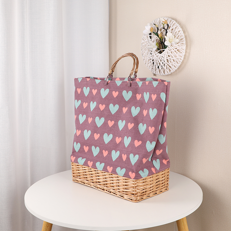 Fabric storage baskets