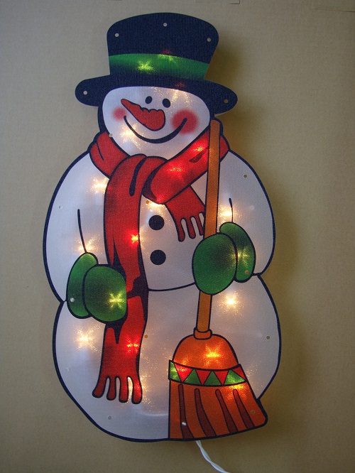 PVC silhouette window lights, christmas lights, decorative lights