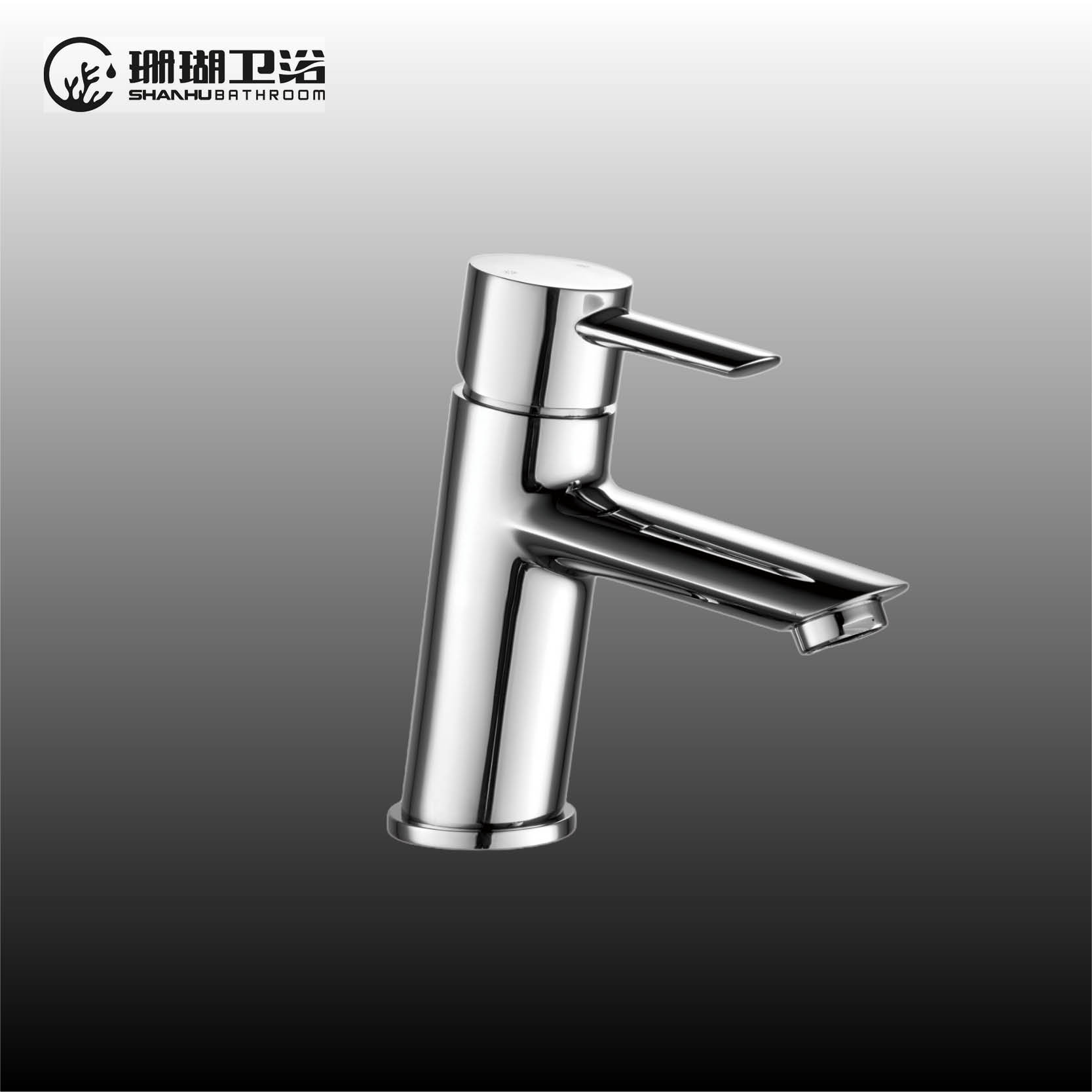 Single lever monobloc basin mixerT8822W