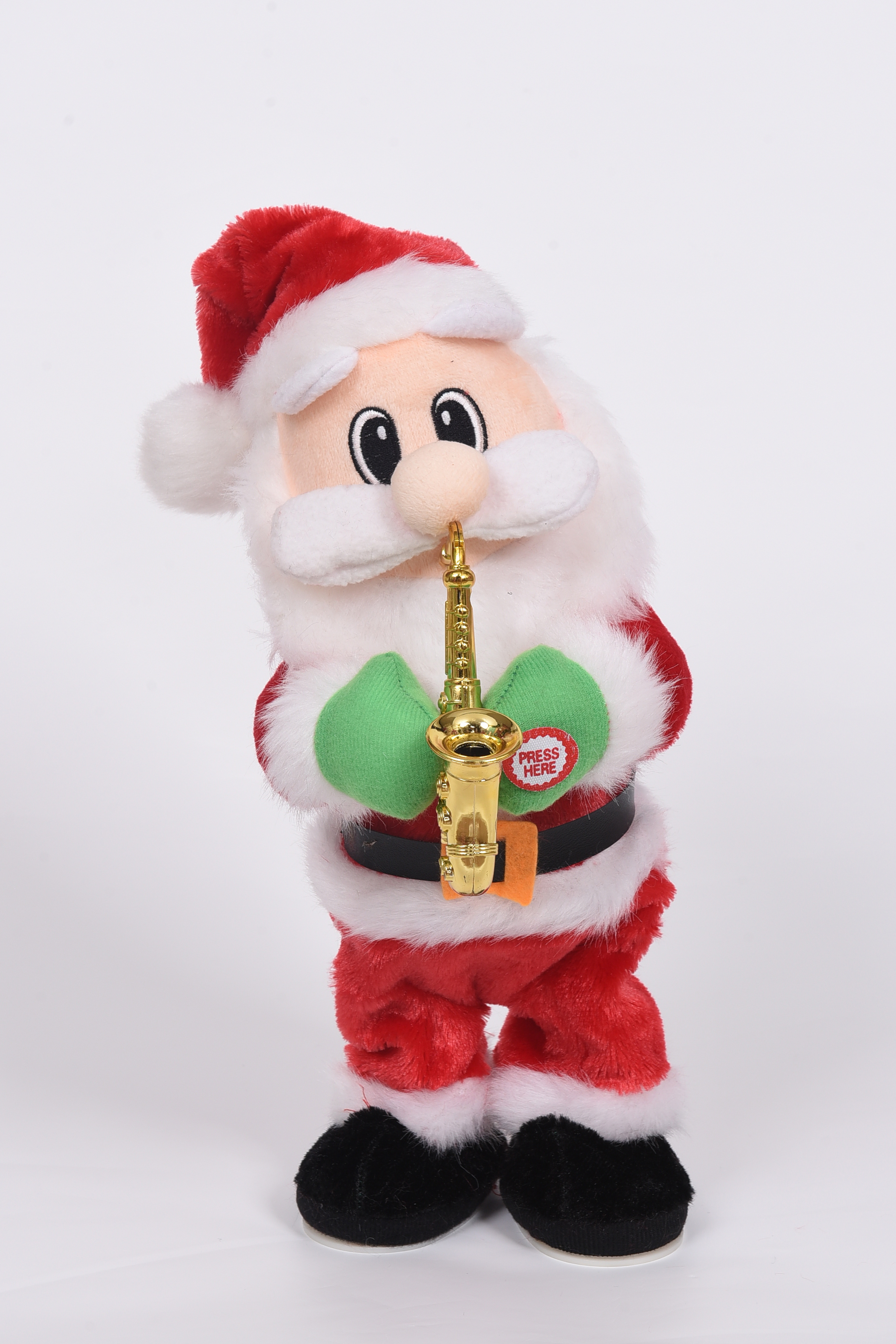 saxphone santa claus