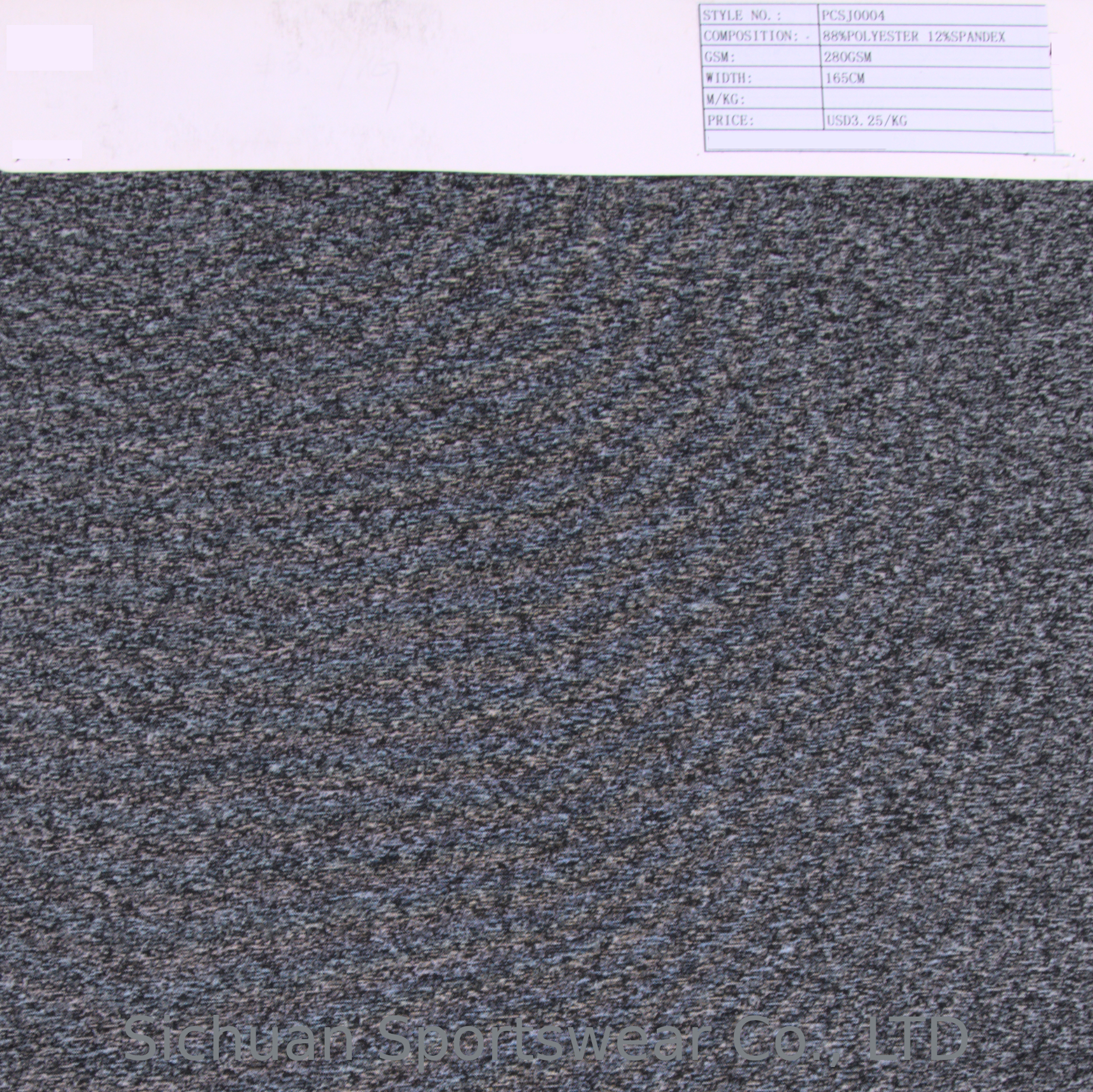 Melange Jersey Of Sportswear Fabric