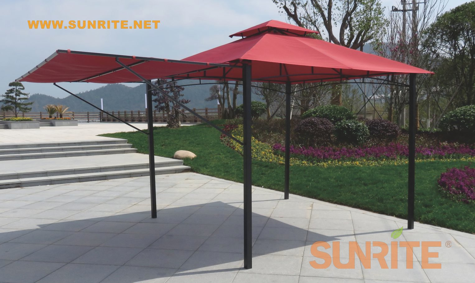 Patio Steel Extension Gazebo