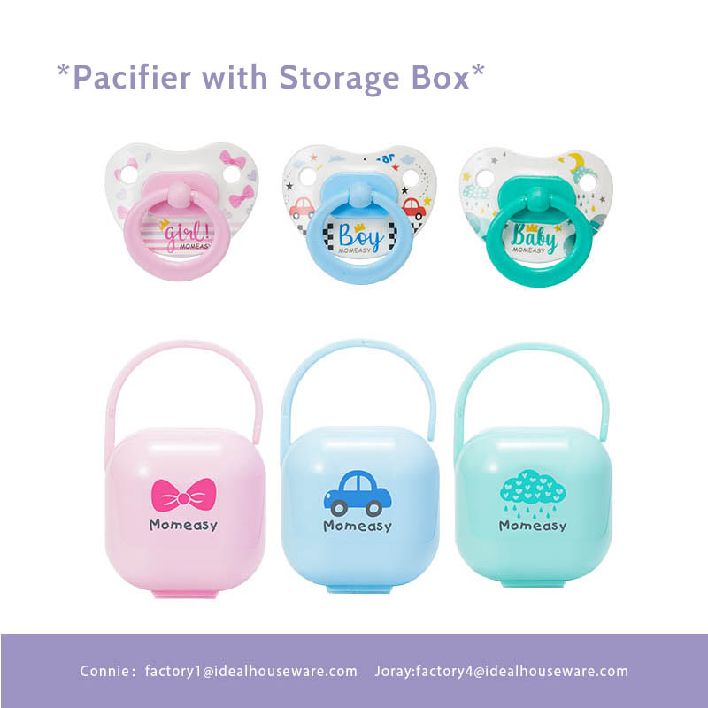 pacifier with storage box