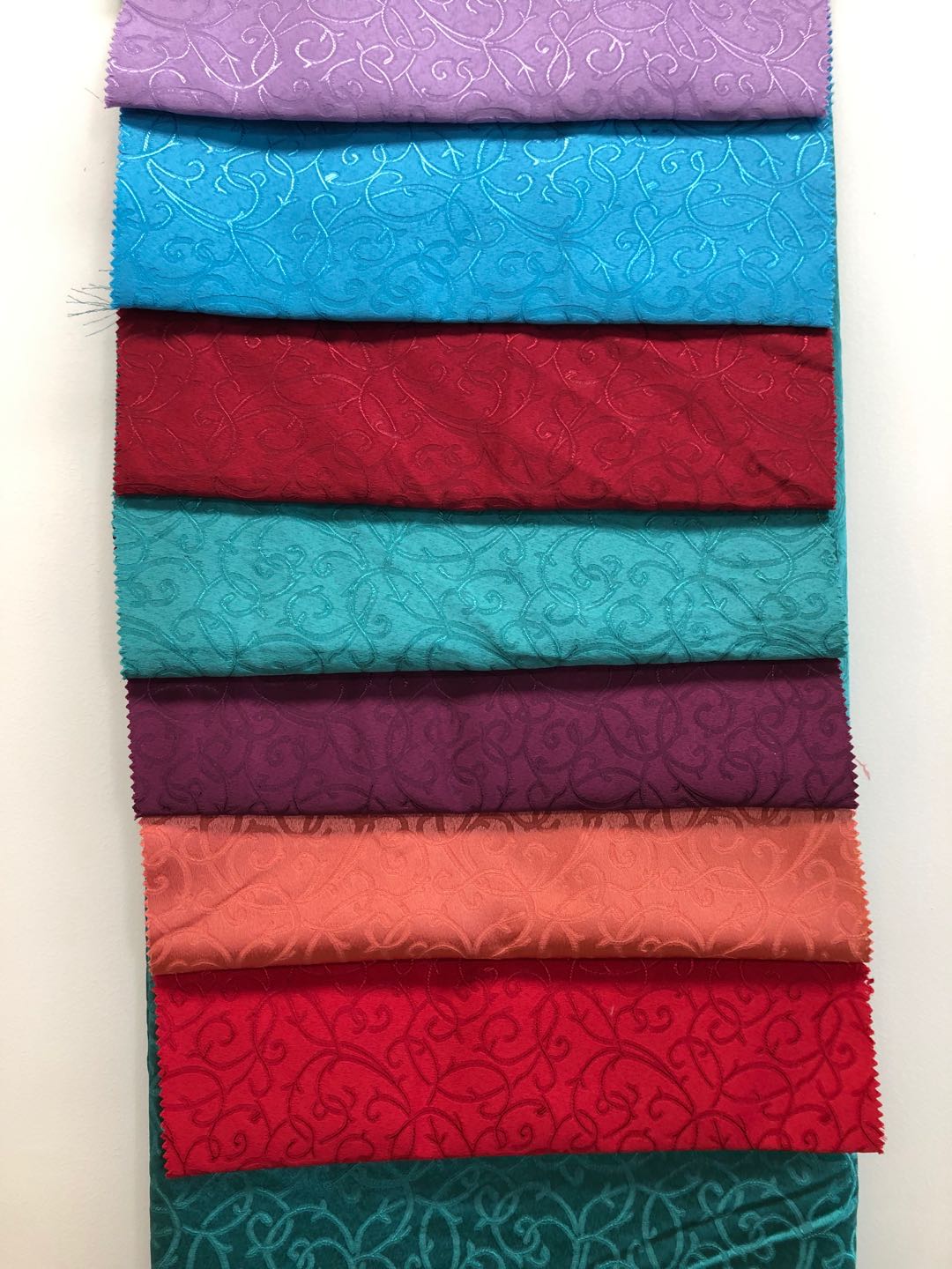 Jacquard curtain fabric