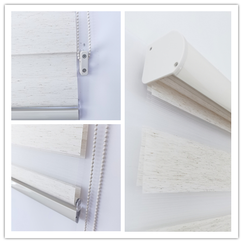 Zebra roller blind