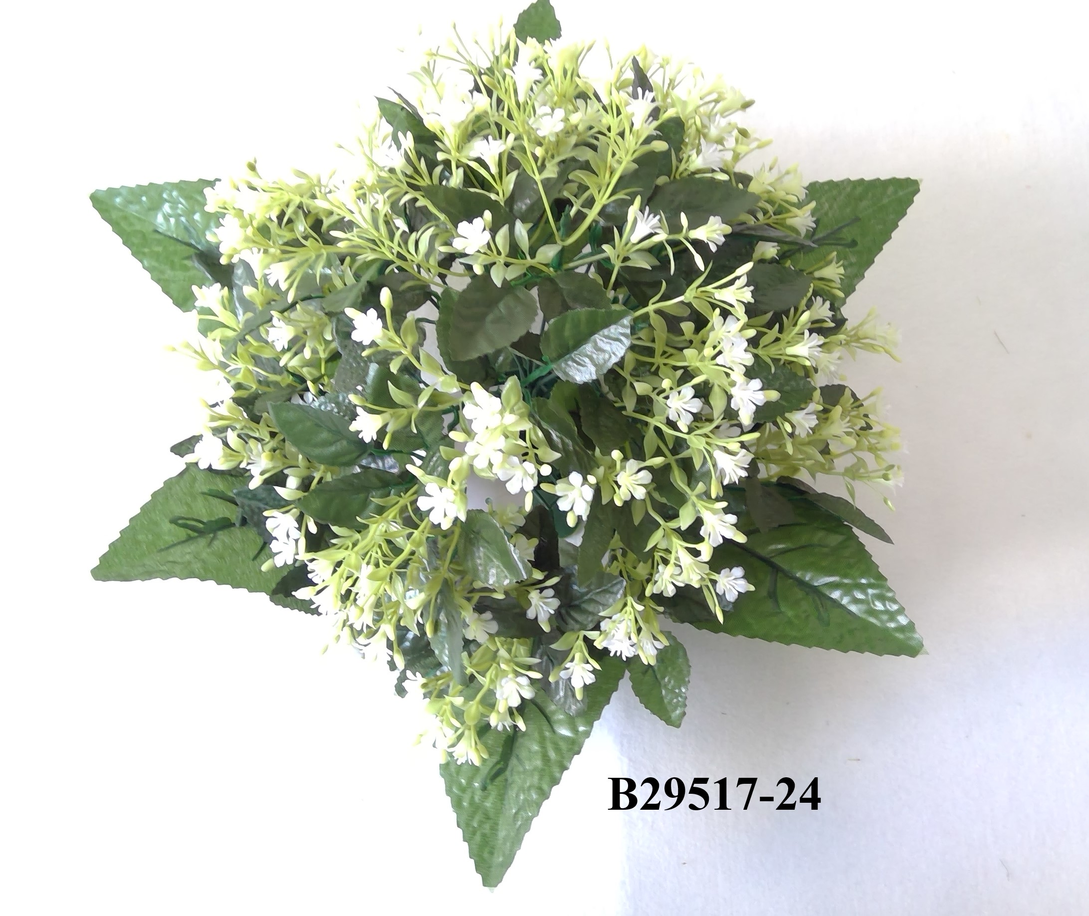 Plastic gysos x 24 table flower style