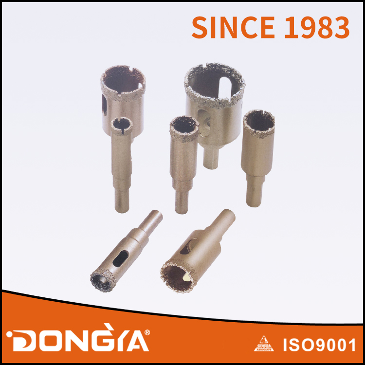 Triangle Vacuum Brazed Diamomed Hole Saw for Granite