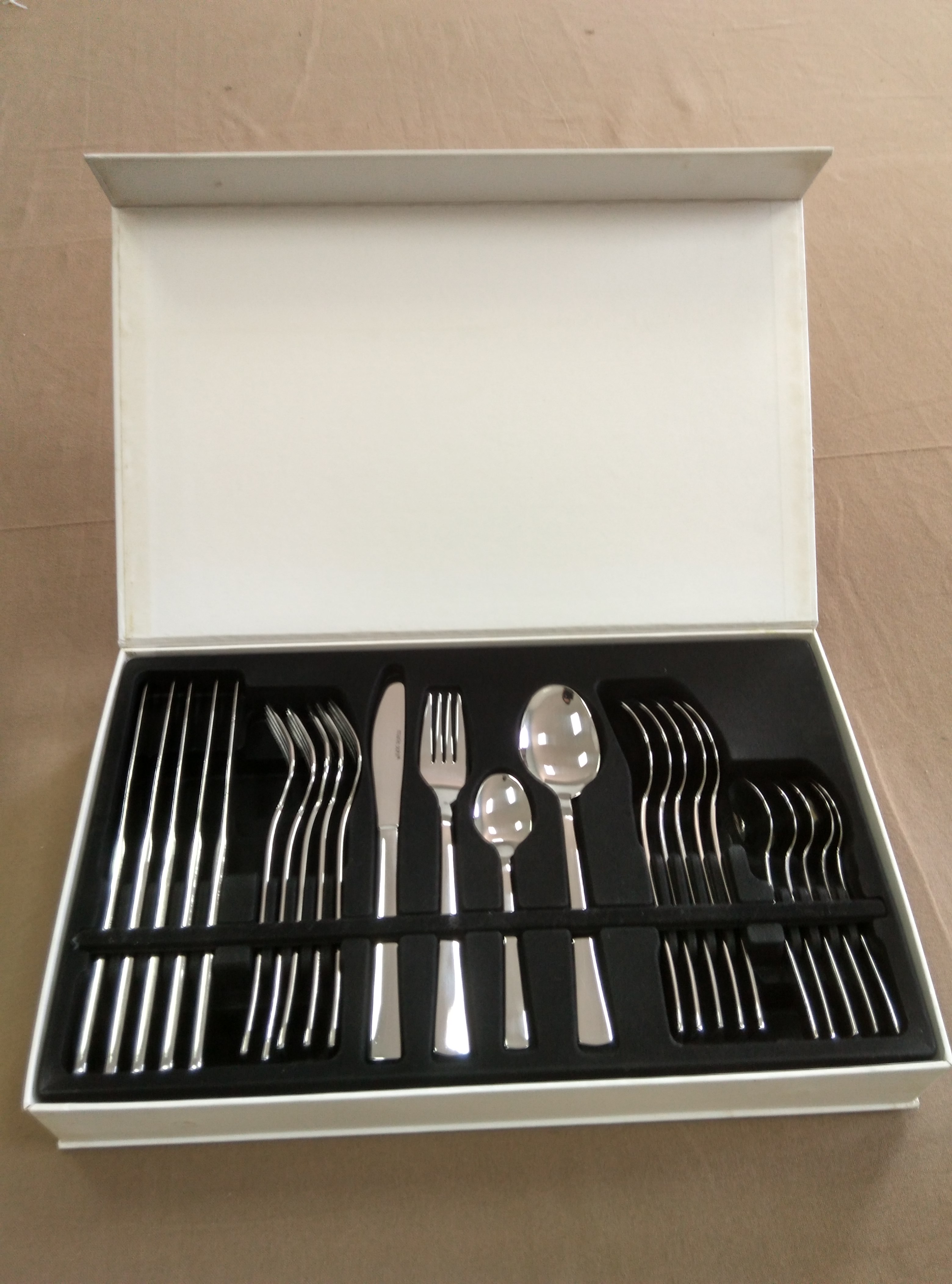 24pc Stainless Steel Tableware Set