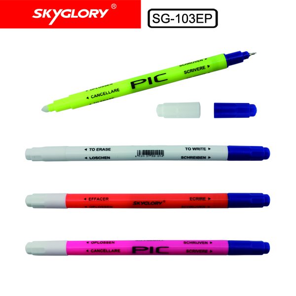 dual nib Erasable pen