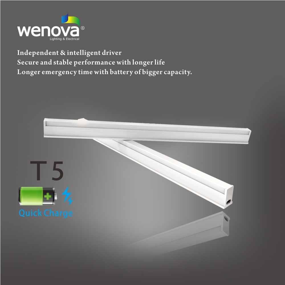 LED Emergency Tube With Fixture