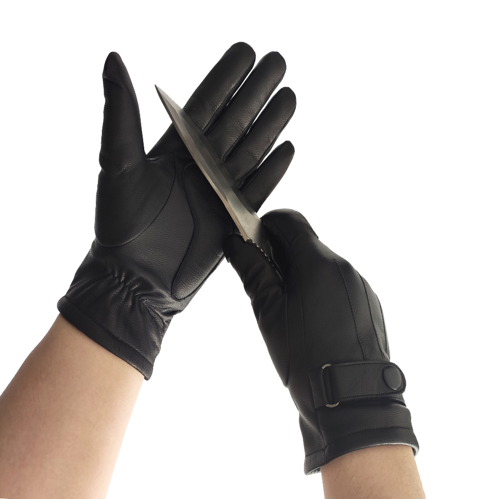 Military Police Cut Resistant Parade Traffic Control Tactical Full Finger Gloves
