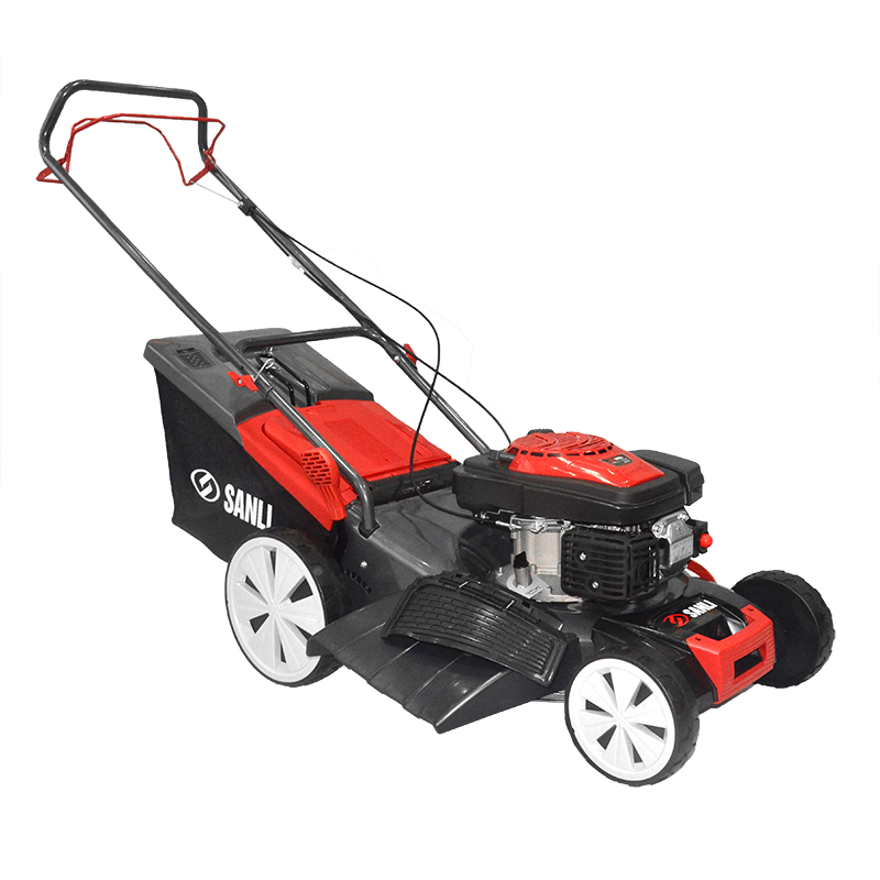 Sanli Petrol Lawnmower(18inch,140cc,half box+ half bag, 4in1))