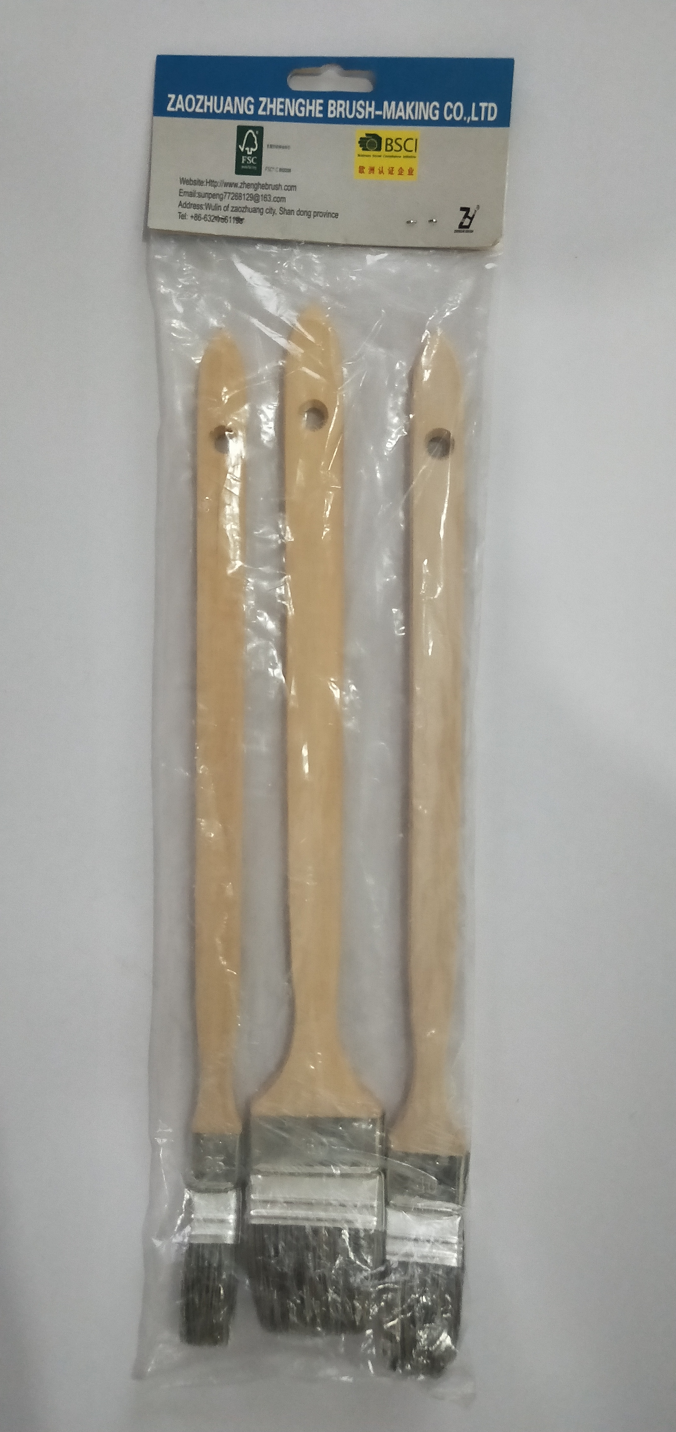 3PCS radiator paint brush set