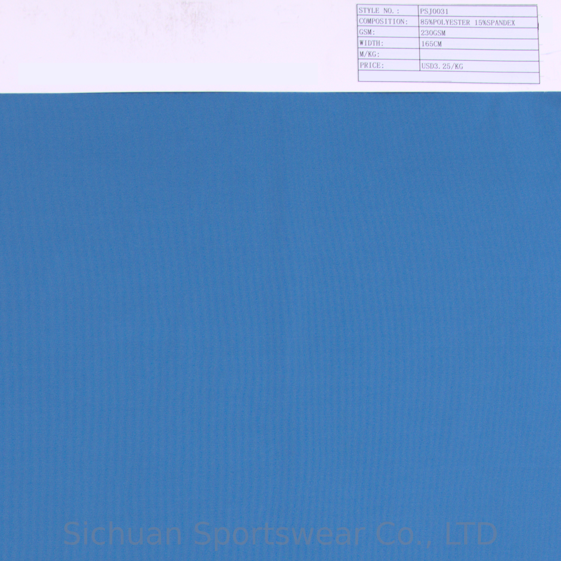 Sportswear Jersey Fabric