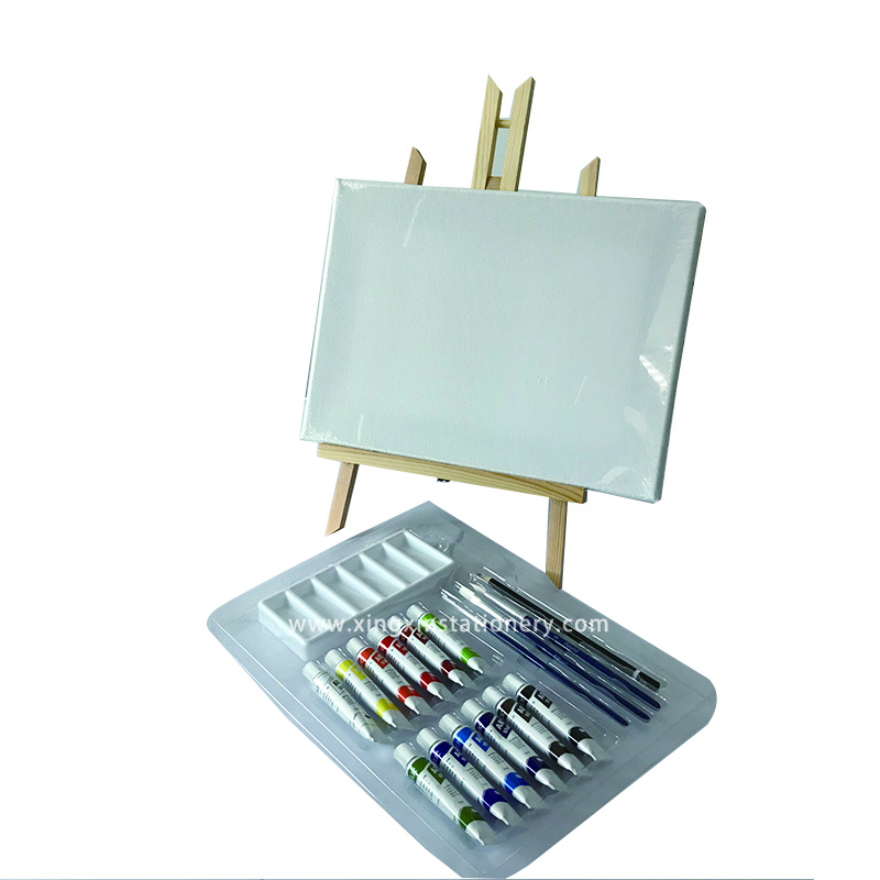 20pcs Oil Paint Color Box Art Set