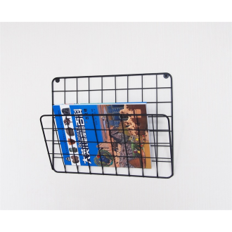 Magazine iron wall frame