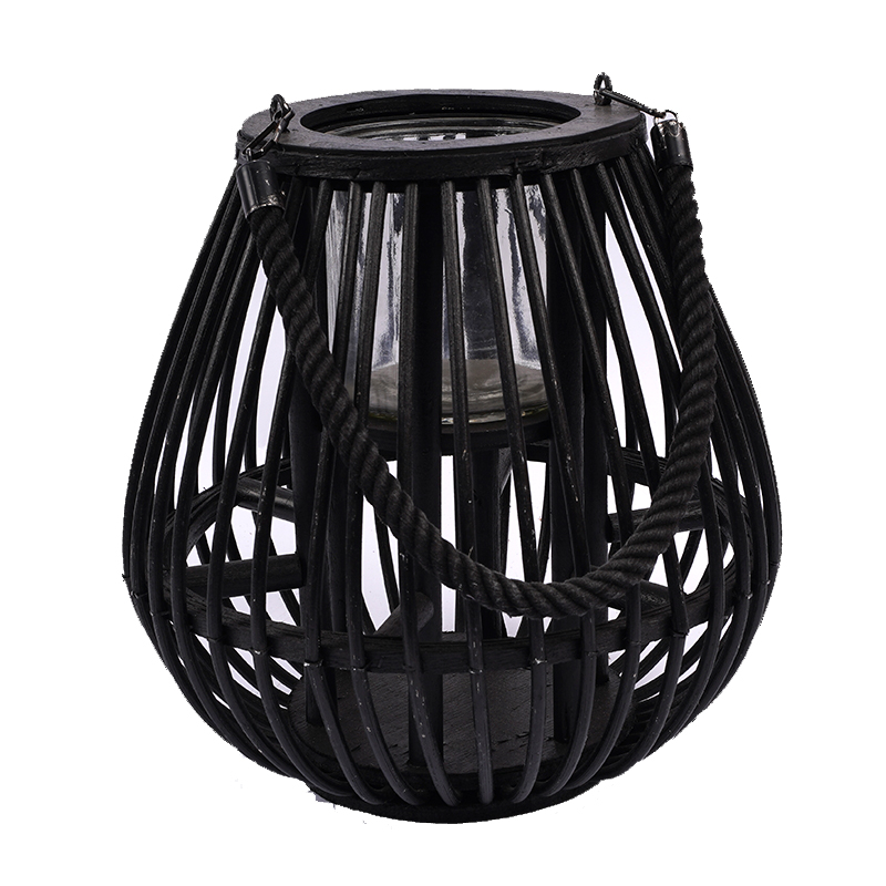 1ALantern 2020 New design Custom cheap Handmade Wedding decoration candle ramadan home decoration Indoor outdoor candle lantern christmas lantern with decoration candle holder lantern shandong linyi linshu bamboo Willow