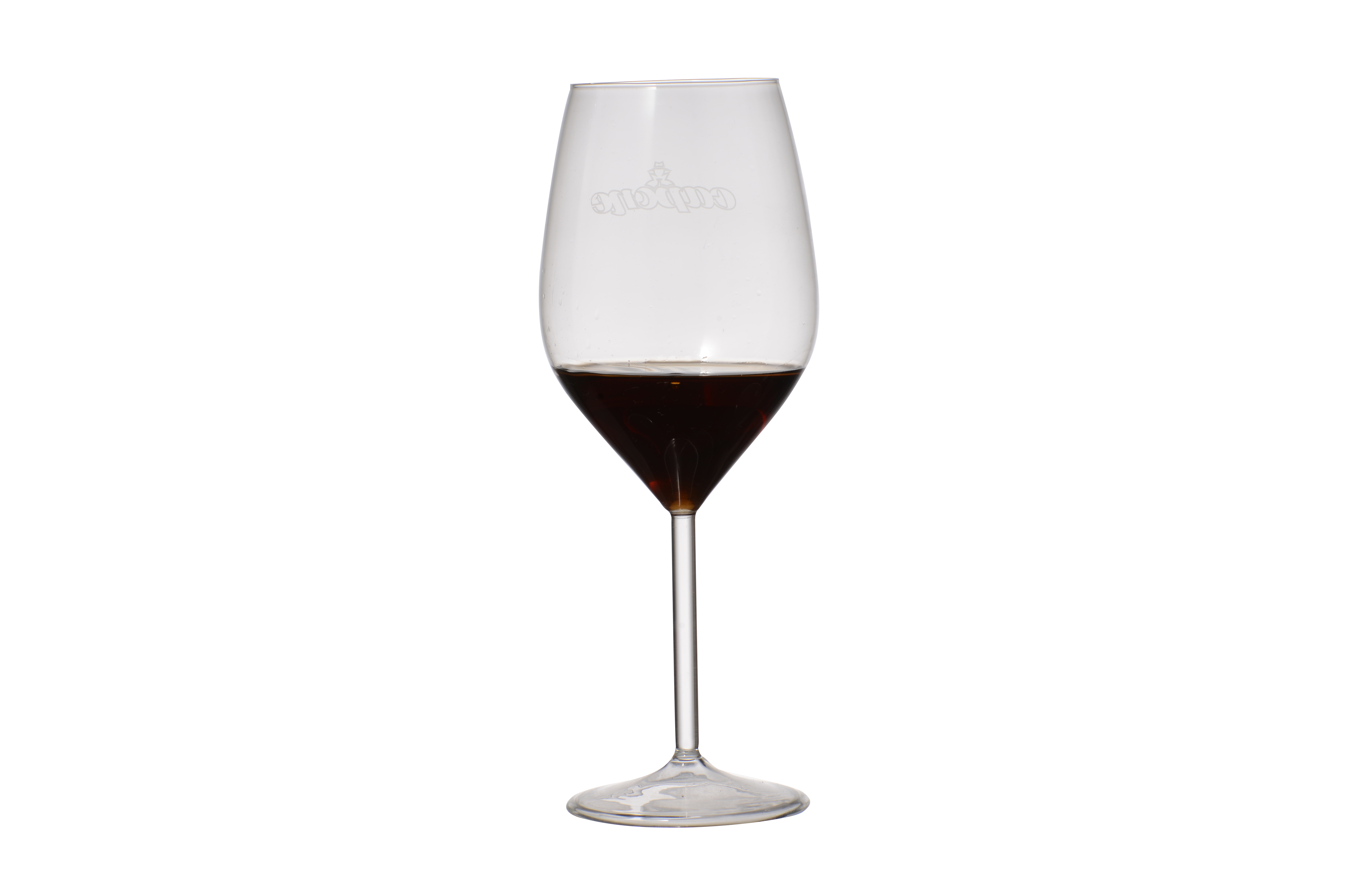 Red wine glass