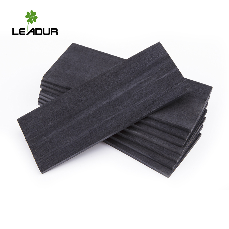Black basswood pencil slat