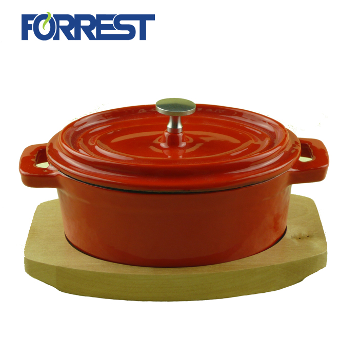 Cast Iron Covered Mini Cocotte