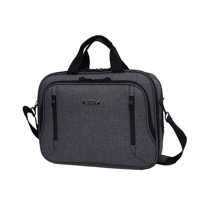 15.7" 2-tone Twill snow flake polyester Fashion Designed Computer Brief Bag