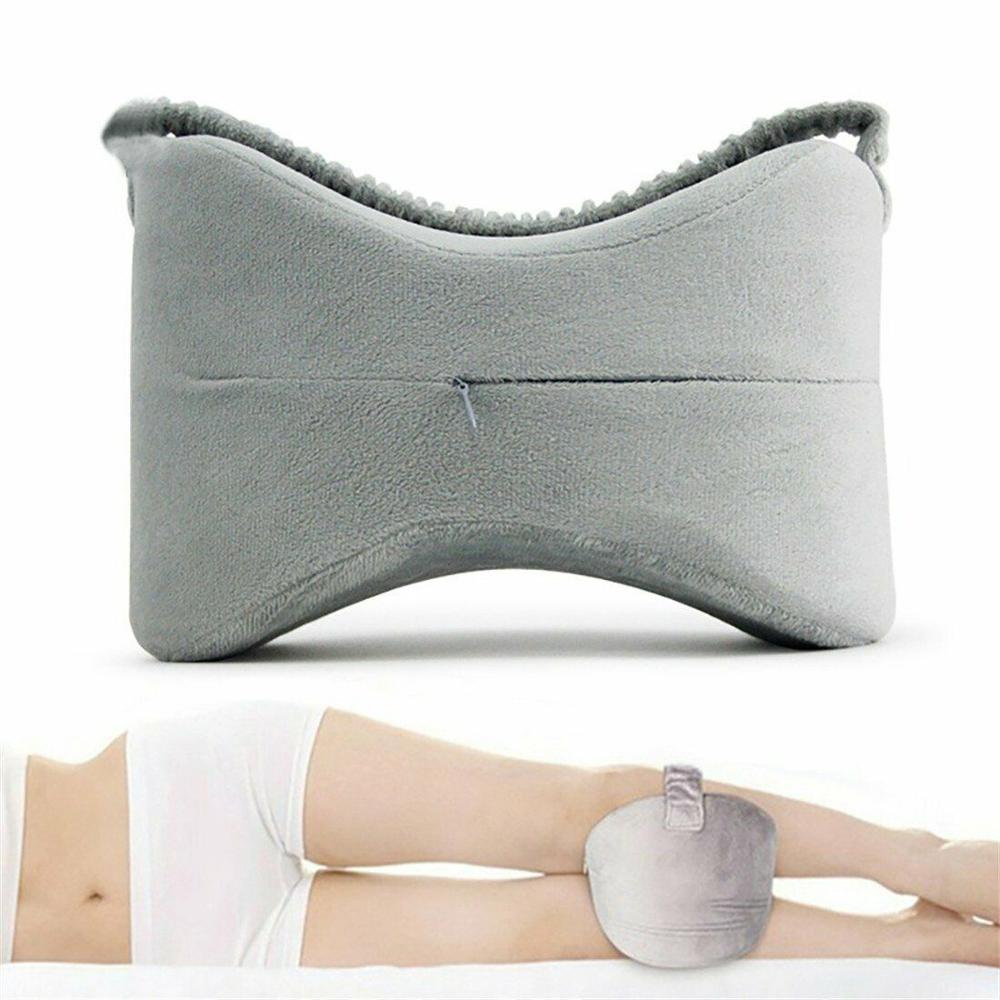 Memory foam orthopedic pillow for knee rest