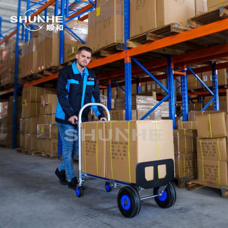 Multi-functional Heavy-duty Alum Hand Trolley Hand Truck 2 in 1 FW-85