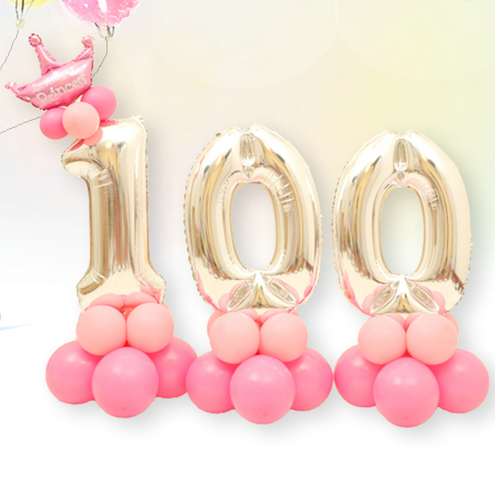 16 inch foil balloon number 100