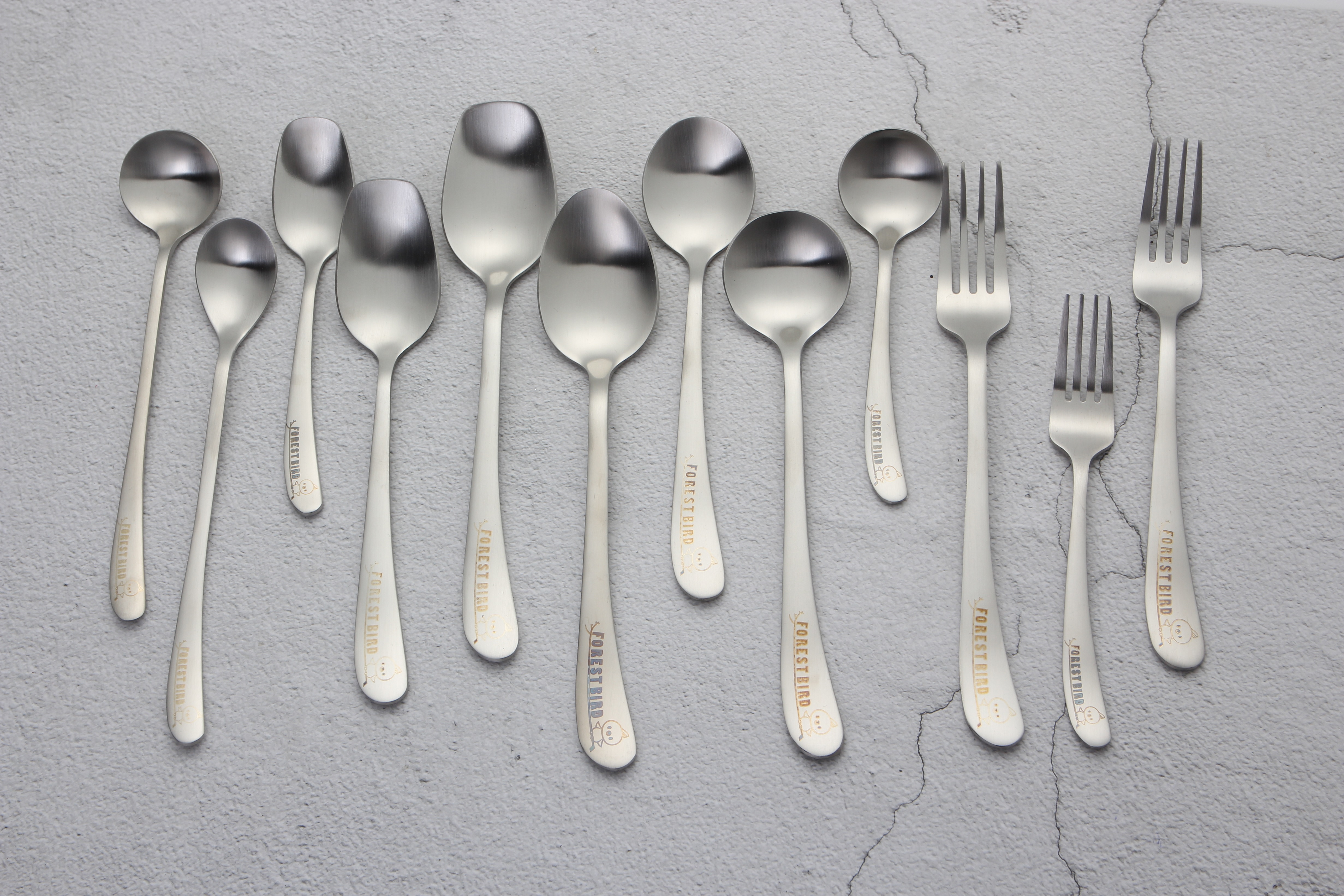 New Item Stainless Steel Dinning Set Table Ware Knife Fork Spoon Colorful